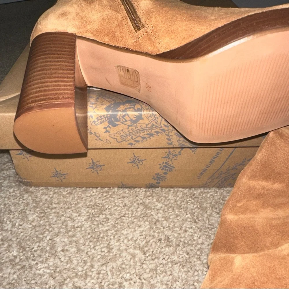 FREE PEOPLE OTK Leather Boots